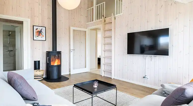 Feriebolig ved Rindby Strand