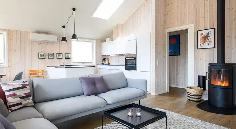 Feriebolig ved Rindby Strand