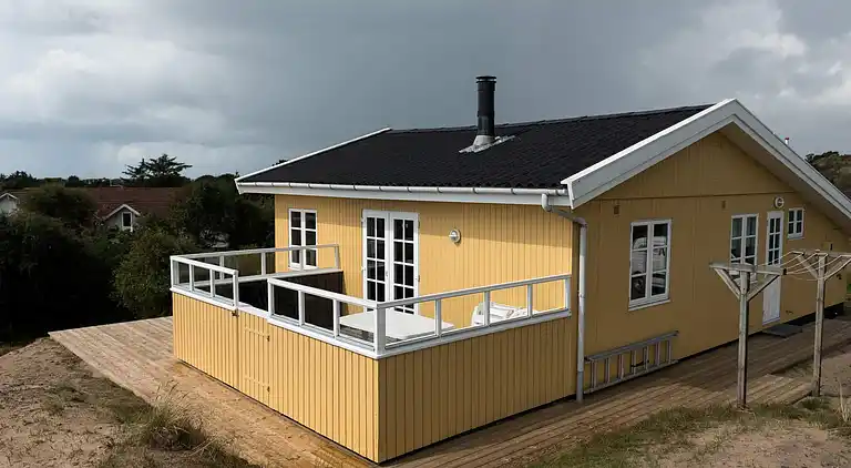 Sommerhus ved Rindby Strand