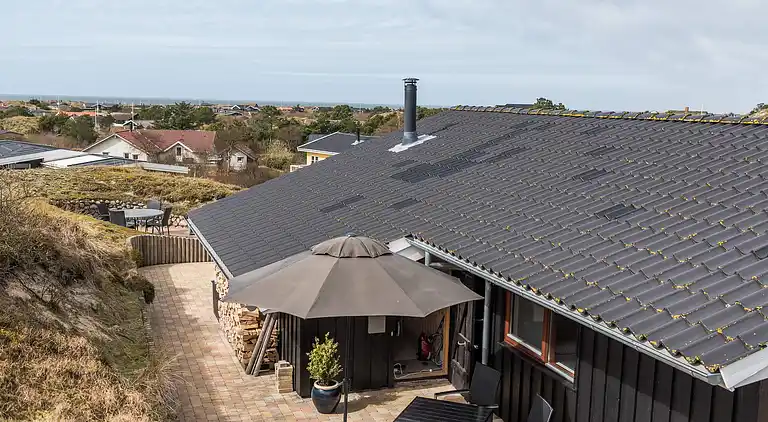 Sommerhus ved Rindby Strand