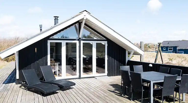Sommerhus ved Rindby Strand