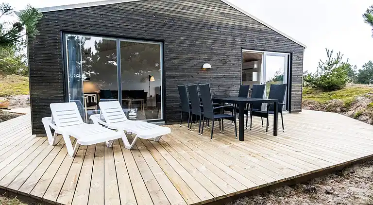 Sommerhus ved Rindby Strand