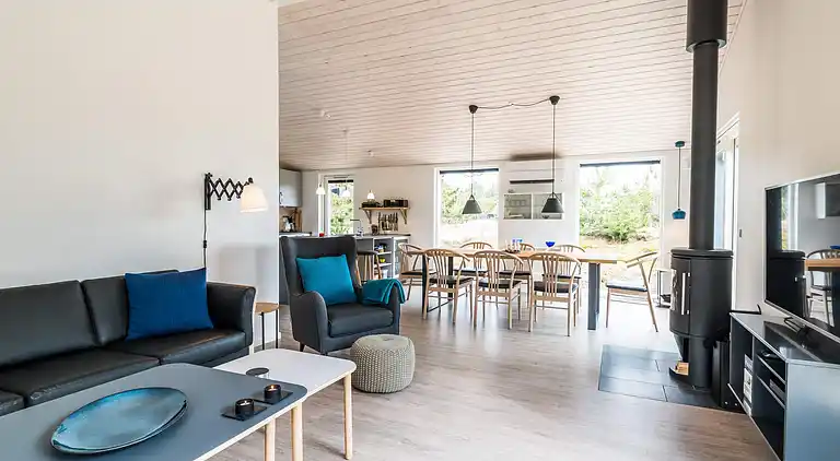 Sommerhus ved Rindby Strand