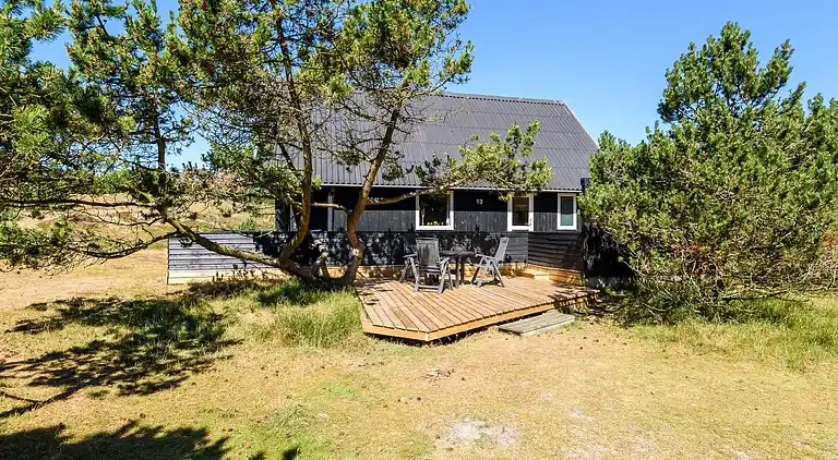 Sommerhus ved Rindby Strand