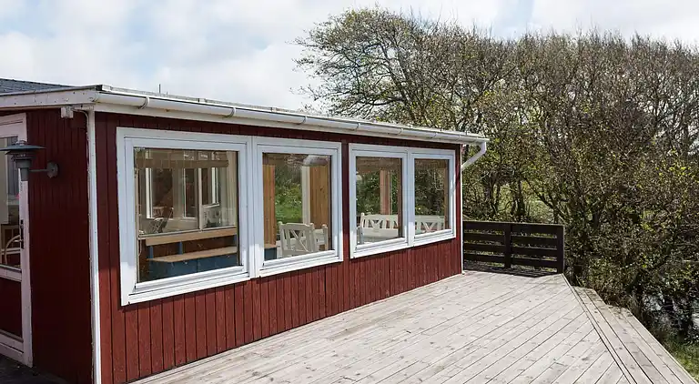 Sommerhus ved Rindby Strand
