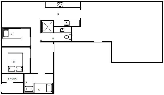 Sommerhus ved Rindby Strand