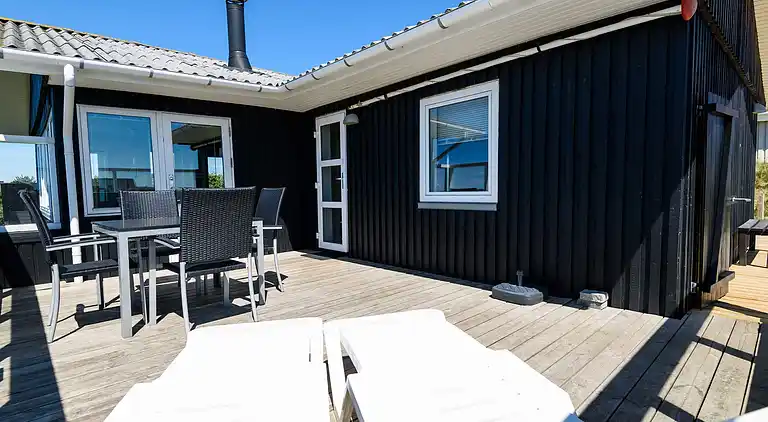 Sommerhus ved Rindby Strand