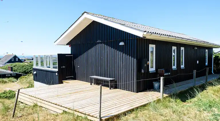 Sommerhus ved Rindby Strand