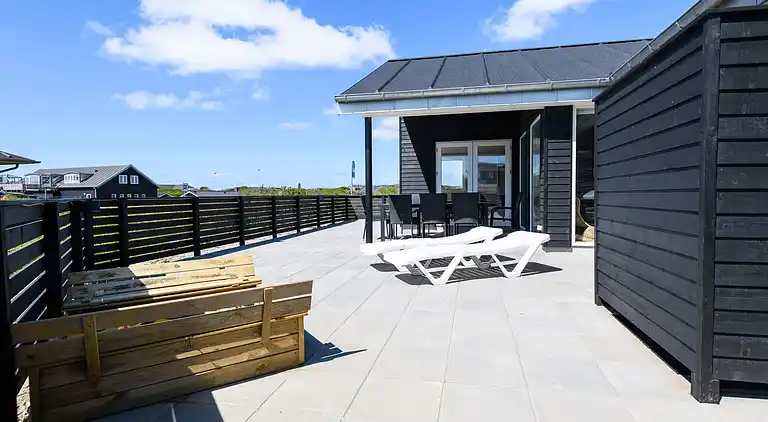 Feriebolig ved Rindby Strand