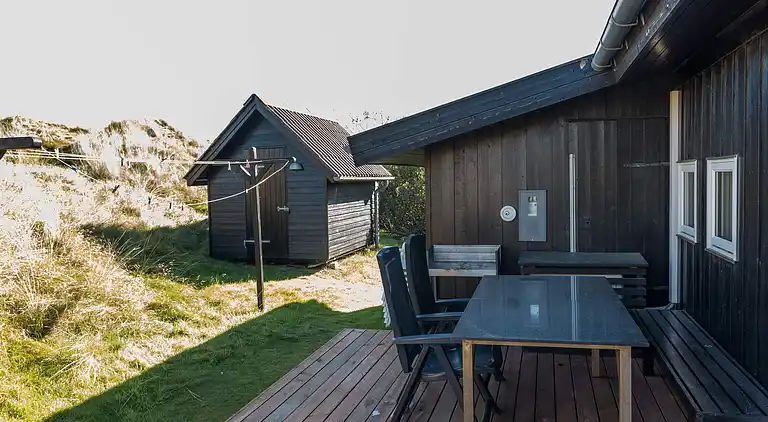 Sommerhus ved Rindby Strand