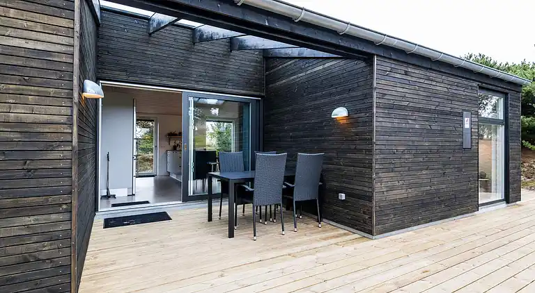 Sommerhus ved Rindby Strand