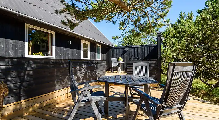 Sommerhus ved Rindby Strand