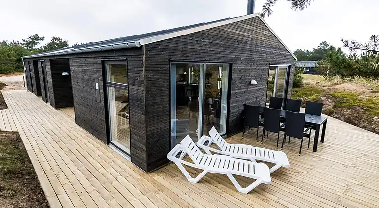 Sommerhus ved Rindby Strand