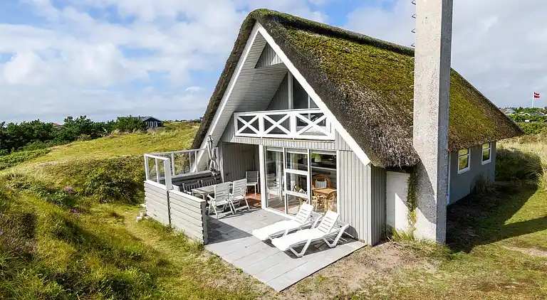 Sommerhus ved Rindby Strand
