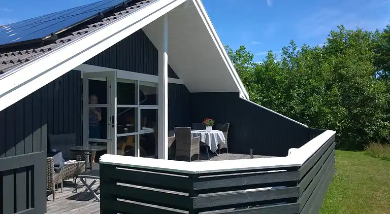 Sommerhus ved Rindby Strand