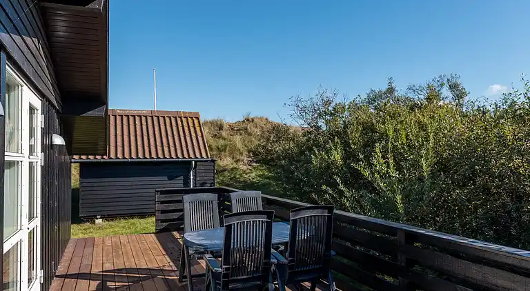 Sommerhus ved Rindby Strand