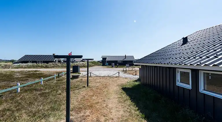 Sommerhus ved Bjerregård Strand