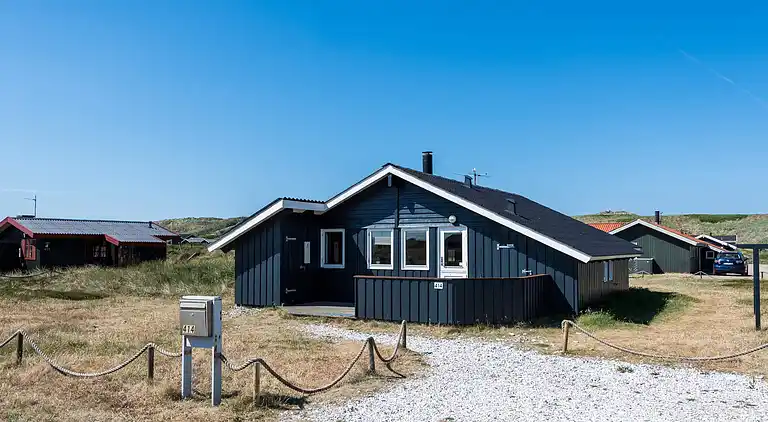 Sommerhus ved Bjerregård Strand