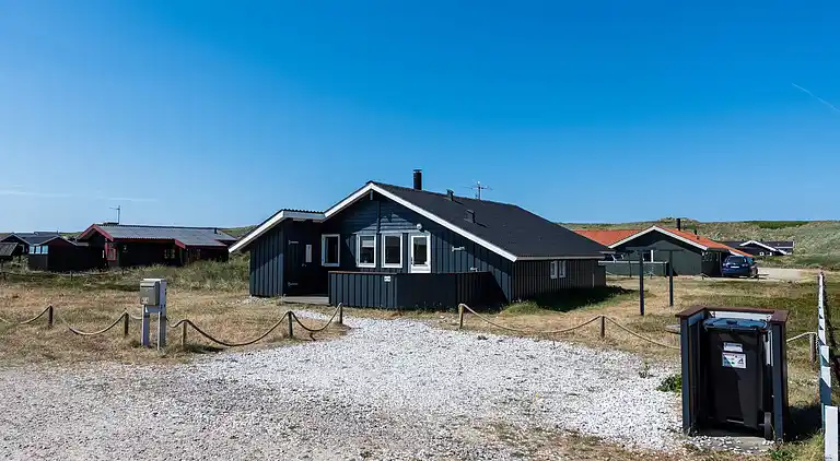 Sommerhus ved Bjerregård Strand