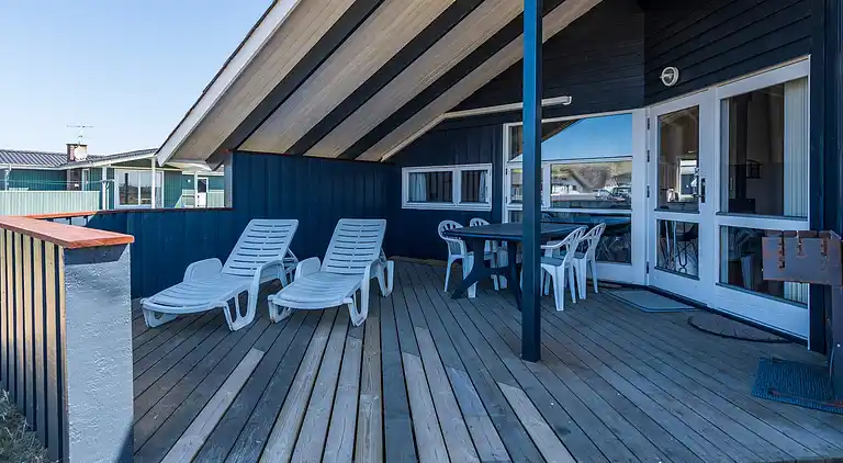 Sommerhus ved Bjerregård Strand