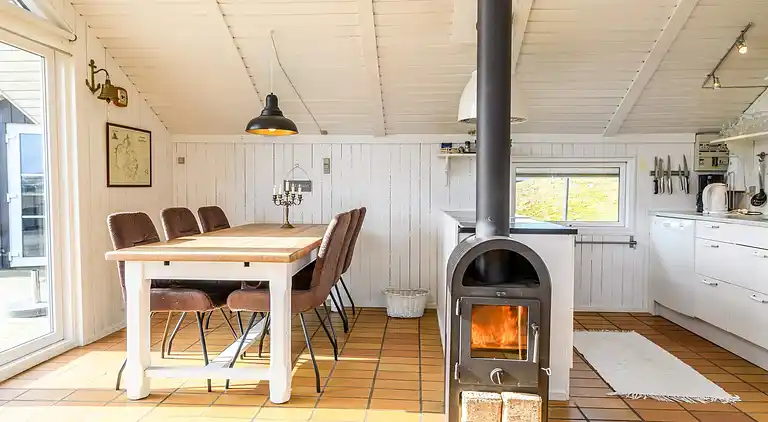 Sommerhus ved Rindby Strand