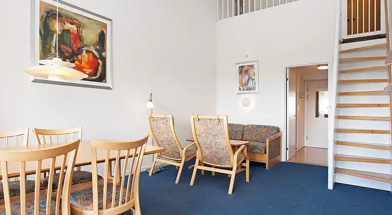 2½ rum,1.våningen m/havsutsikt