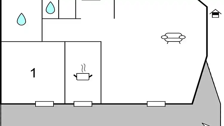 Apartment in Caucade