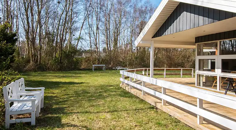 Sommerhus ved Øer Strand