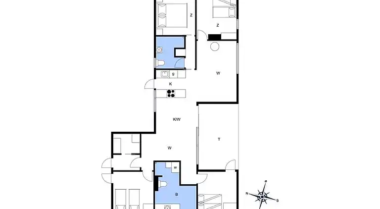 Sommerhus ved Saksild Strand