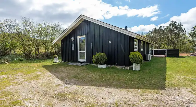 Sommerhus ved Rindby Strand