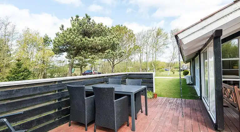 Sommerhus ved Rindby Strand