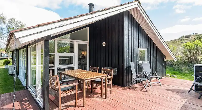 Sommerhus ved Rindby Strand