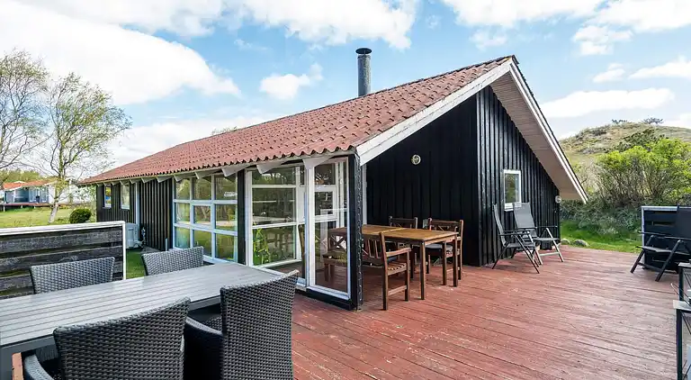 Sommerhus ved Rindby Strand