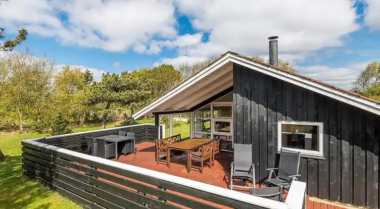 Sommerhus ved Rindby Strand