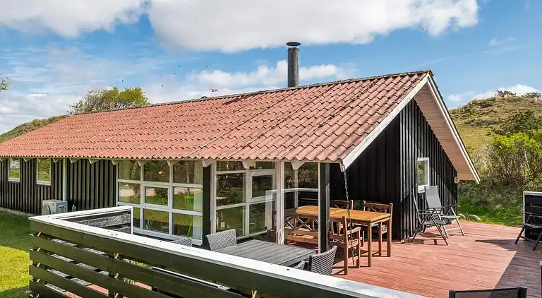 Sommerhus ved Rindby Strand