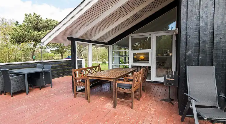 Sommerhus ved Rindby Strand