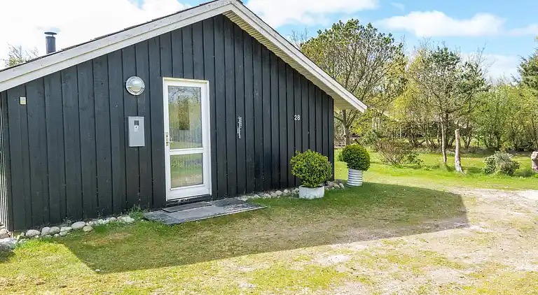 Sommerhus ved Rindby Strand