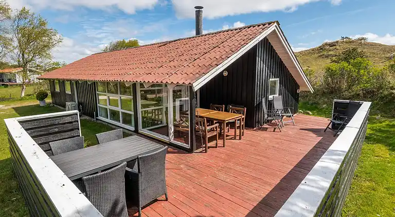 Sommerhus ved Rindby Strand