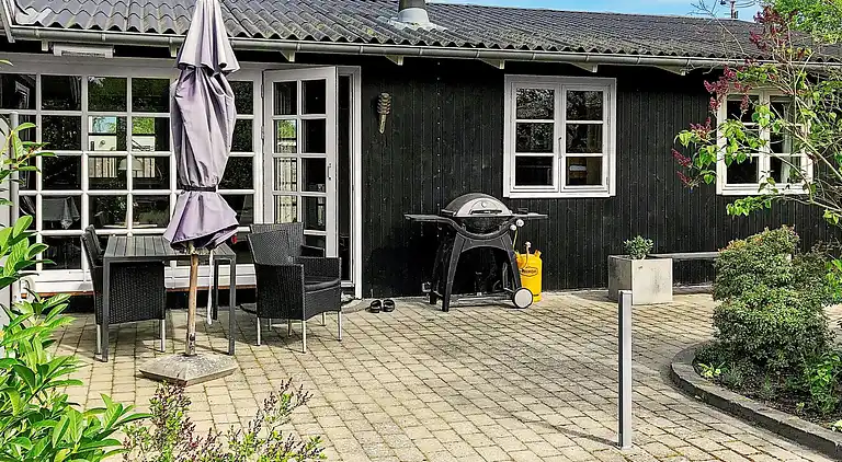 Sommerhus ved Fjellerup Strand