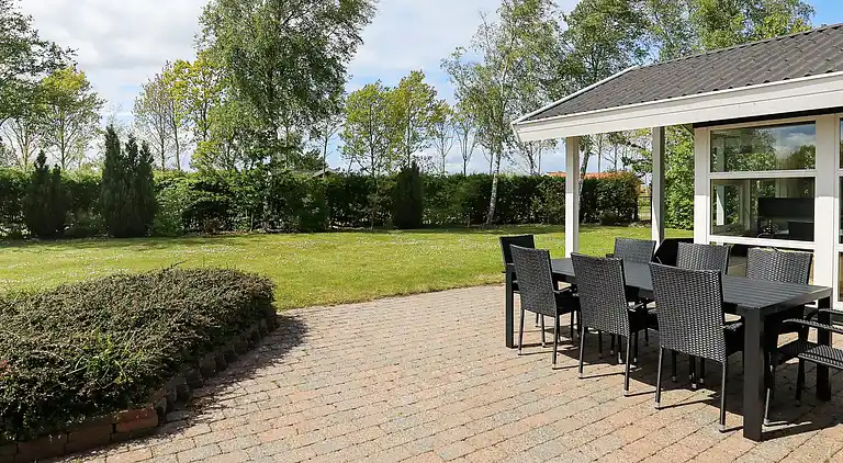 Sommerhus ved Hasmark Strand