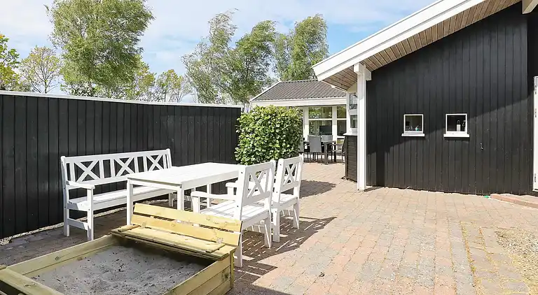 Sommerhus ved Hasmark Strand