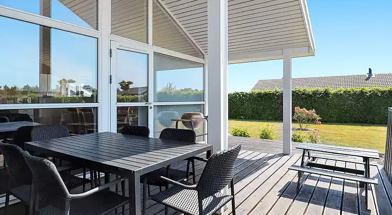 Sommerhus ved Hasmark Strand