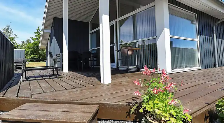 Sommerhus ved Hasmark Strand