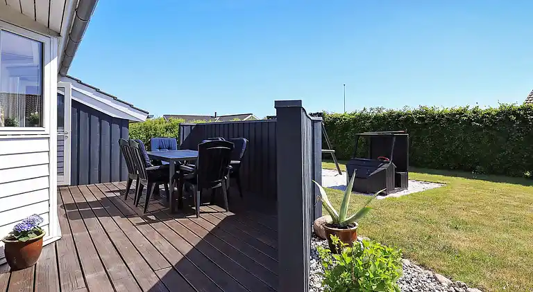 Sommerhus ved Hasmark Strand