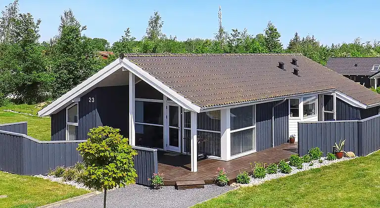 Sommerhus ved Hasmark Strand