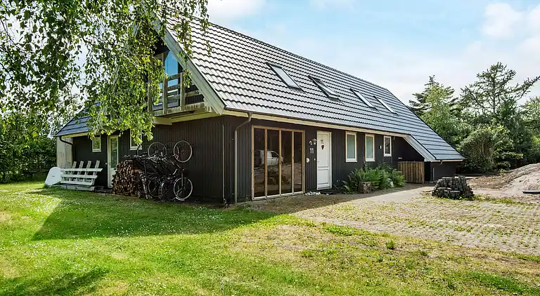 Sommerhus ved Øer Strand