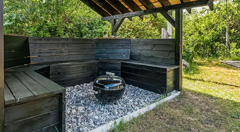 Sommerhus ved Øer Strand