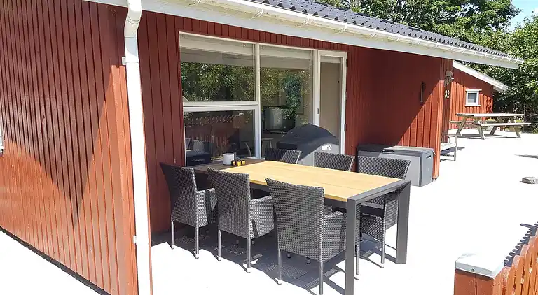 Sommerhus ved Rindby Strand