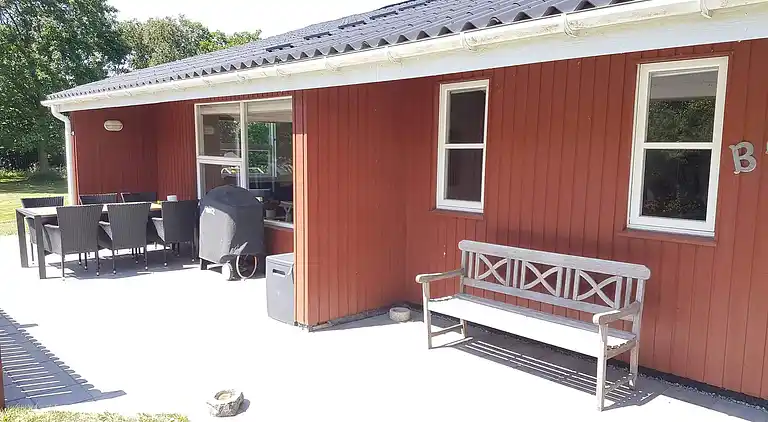 Sommerhus ved Rindby Strand