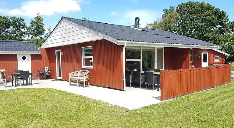 Sommerhus ved Rindby Strand